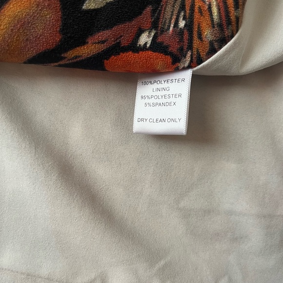 Long Floral Collarless Blazer Jacket - Picture 10 of 12